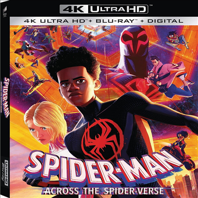 Spider-Man: Across The Spider-Verse (̴: ũν  Ϲ) (4K Ultra HD+Blu-ray)(ѱ۹ڸ)