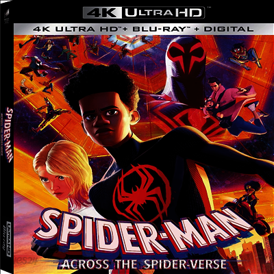 Spider-Man: Across The Spider-Verse (스파이더맨: 어크로스 더 유니버스) (4K Ultra HD+Blu-ray)(한글무자막)