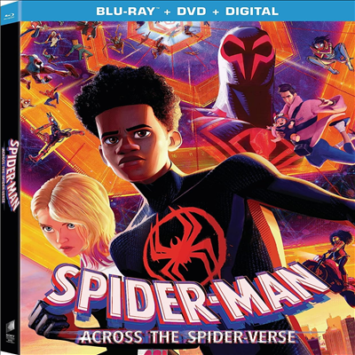 Spider-Man: Across The Spider-Verse (̴: ũν  Ϲ) (ѱ۹ڸ)(Blu-ray+DVD)