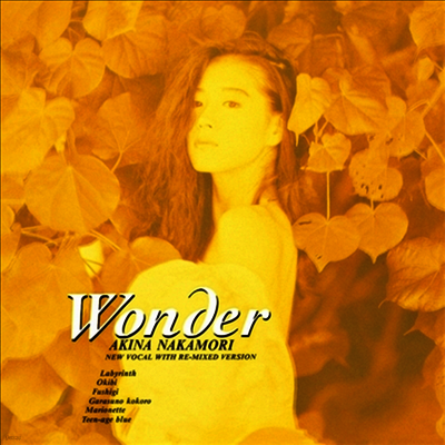 Nakamori Akina,나카모리 아키나 — Wonder 앨범 커버