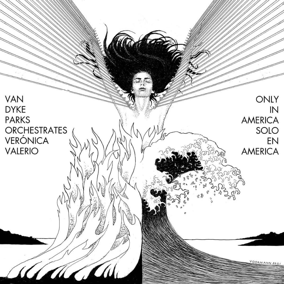 Van Dyke Parks Orchestrates Veronica Valerio - Only In America Solo En America [LP]