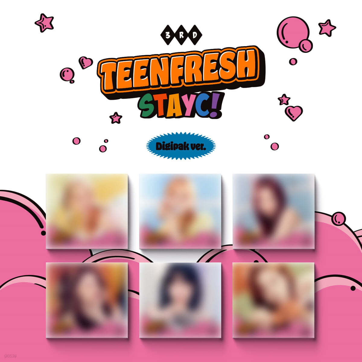 스테이씨 (STAYC) - 미니앨범 3집 : TEENFRESH [Digipak ver.][6종 중 1종 랜덤발송]