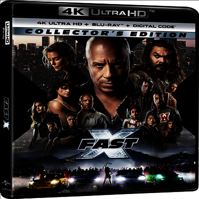 Fast X (분노의 질주: 라이드 오어 다이) (4K Ultra HD+Blu-ray)(한글무자막)