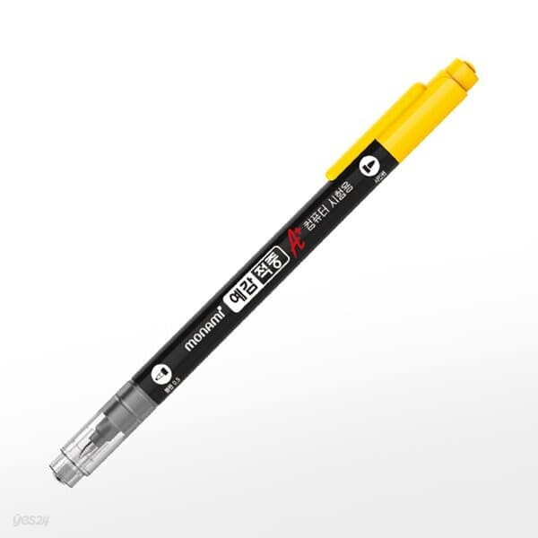 [모나미] 싸인펜 컴퓨터용 예감적중A+ (흑색+유성펜0.5mm)