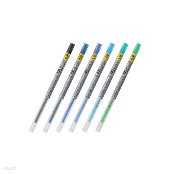 [유니] 유니 중성리필심 스타일핏 UMR-109-38 0.38mm 블루