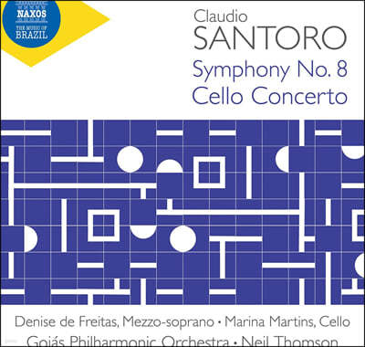 Neil Thomson Ŭ :  8 & ÿְ & 3 ߻ & ټ ȣۿ롯 & ̴ ÷̡ (Santoro: Symphony No. 8 & Cello Concerto)