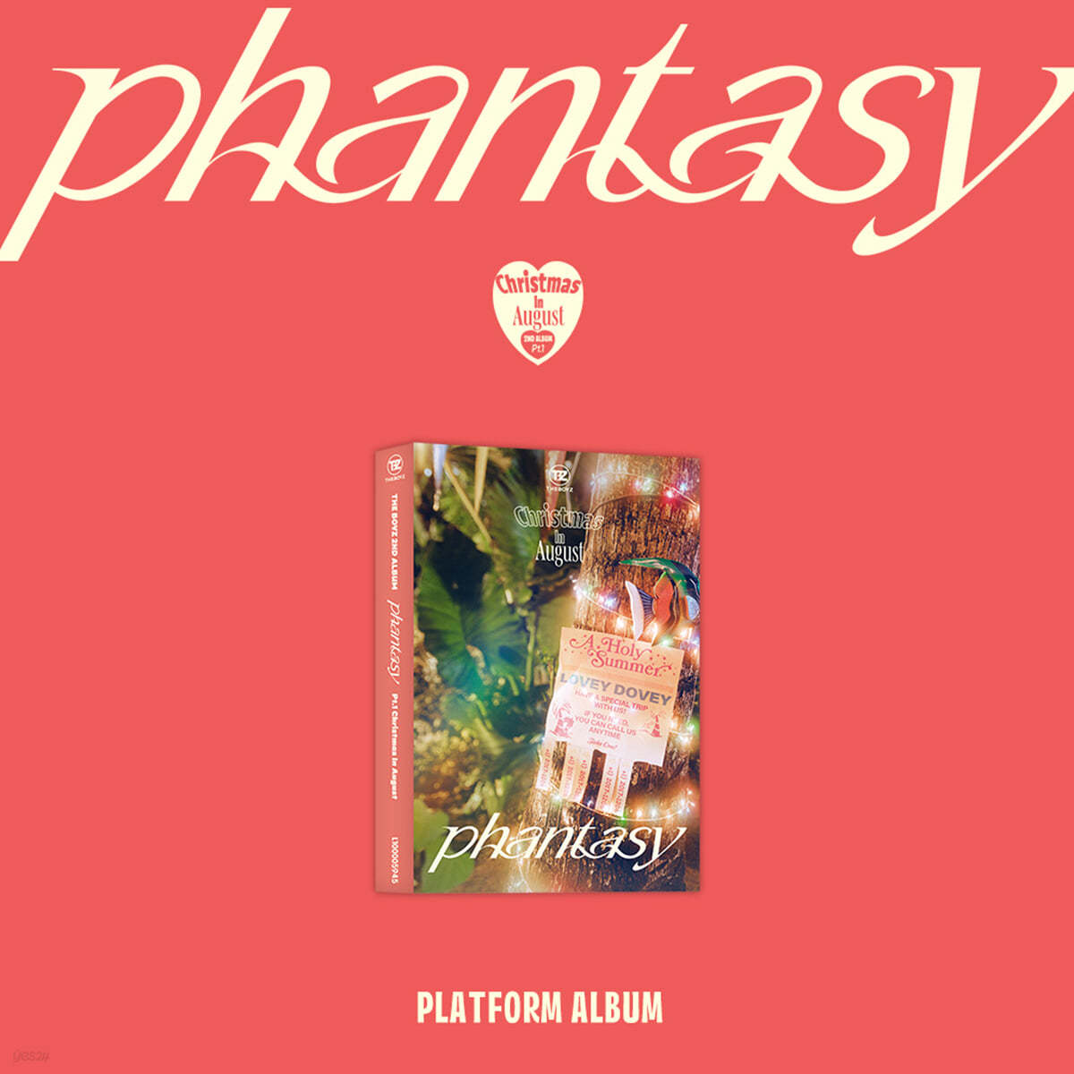 더보이즈 (THE BOYZ) 2집 - [PHANTASY] Pt.1 Christmas in August [PLATFORM ver.][3종 중 랜덤 발송]