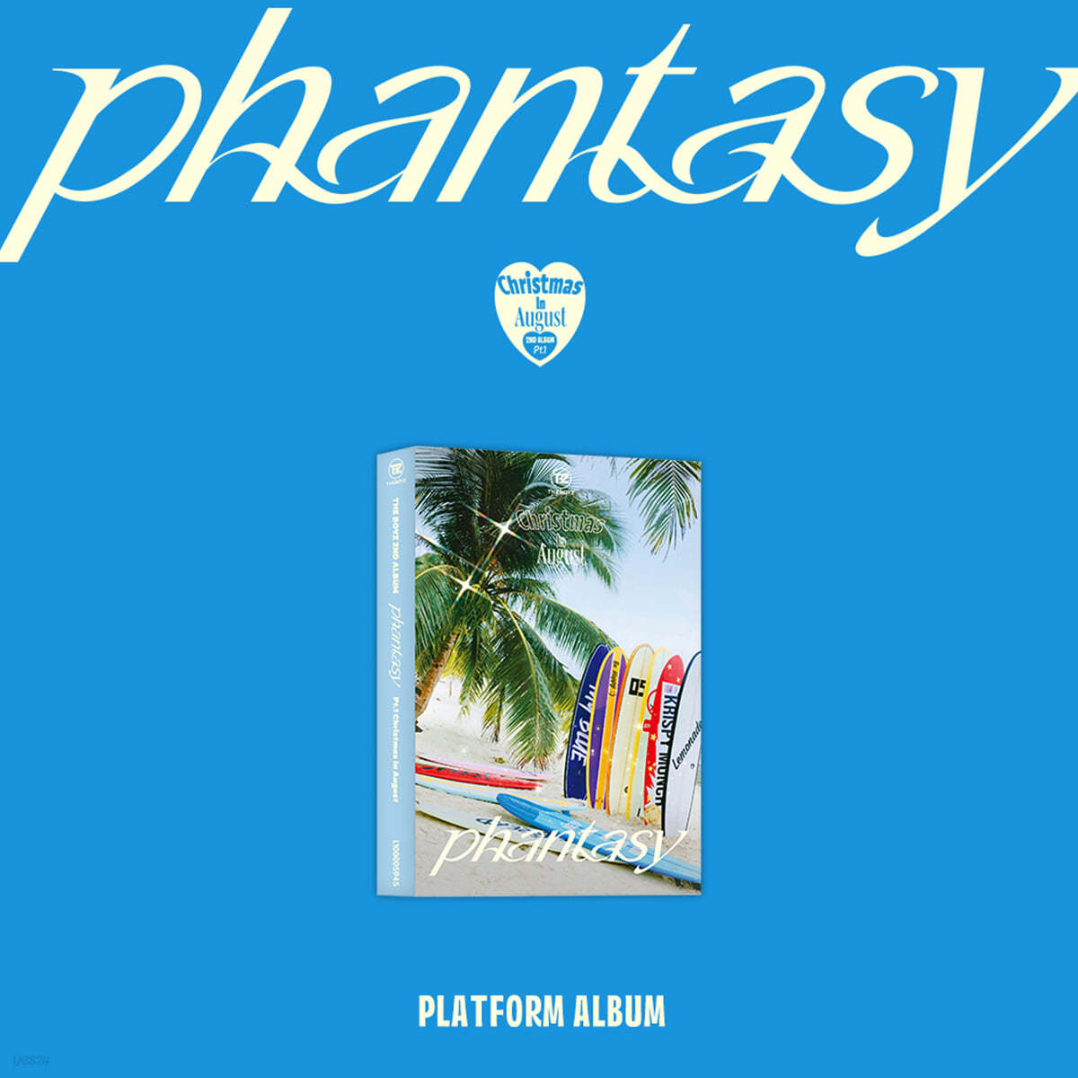 더보이즈 (THE BOYZ) 2집 - [PHANTASY] Pt.1 Christmas in August [PLATFORM ver.][Glitter ver.]