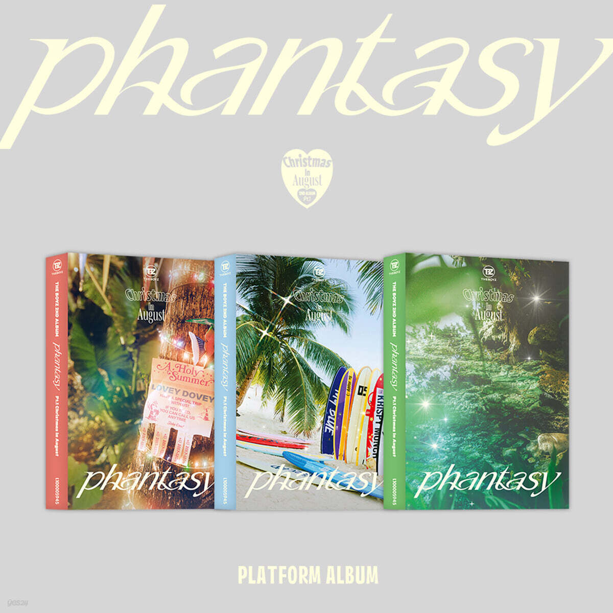 더보이즈 (THE BOYZ) 2집 - [PHANTASY] Pt.1 Christmas in August [PLATFORM ver.][3종 SET]