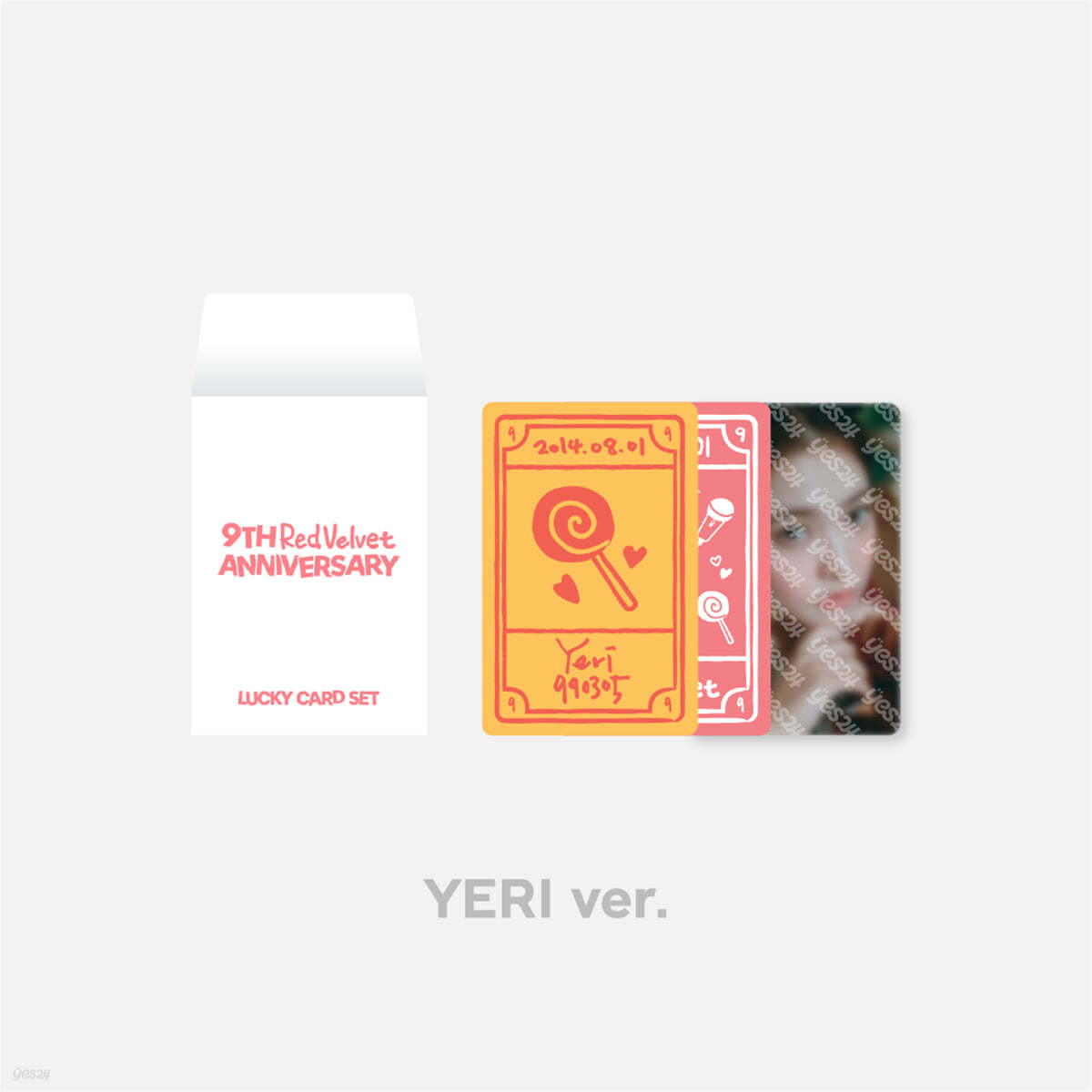 [Red Velvet 9th Anniversary] 9주년 럭키카드 SET [예리 ver.]