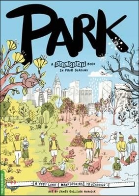 Park: A Fold-Out Book in Four Seasons