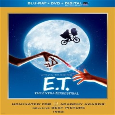 E.T. The Extra-Terrestrial (Ƽ) (ѱ۹ڸ)(Blu-ray) (1982)