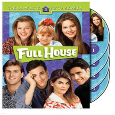 Full House: The Complete Fifth Season (Ǯ Ͽ콺: øƮ  5) (ڵ1)(ѱ۹ڸ)(4DVD Boxset) (2006)
