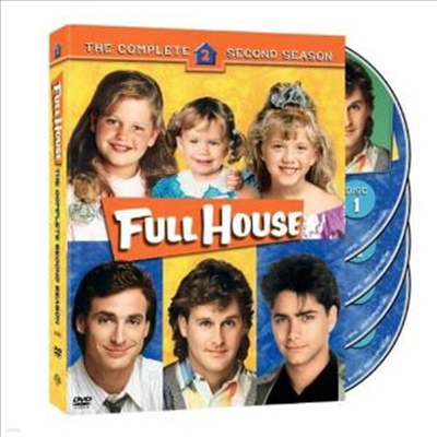 Full House: The Complete Second Season (Ǯ Ͽ콺: øƮ  2) (ڵ1)(ѱ۹ڸ)(4DVD Boxset) (2005)