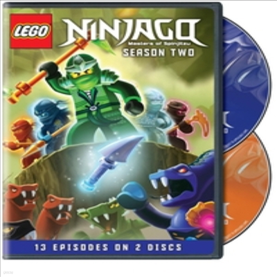 Lego Ninjago: Lego Ninjago: Masters of Spinjitzu Season Two ( ڰ) (ڵ1)(ѱ۹ڸ)(2DVD) (2013)