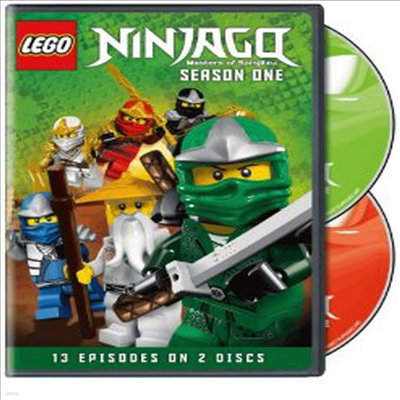 Lego Ninjago: Masters of Spinjitzu - Season 1 ( ڰ) (ڵ1)(ѱ۹ڸ)(2DVD) (2012)