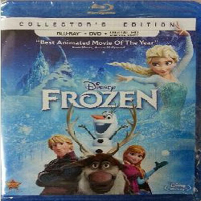 Frozen (겨울 왕국) (한글무자막)(Two-Disc: Blu-ray+DVD+Digital Copy) (2014)