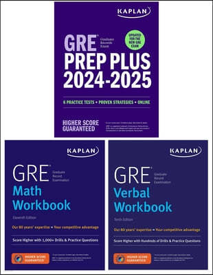 GRE Complete 2024-2025 - Updated for the New Gre: 3-Book Set Includes 6 Practice Tests + Live Class Sessions + 2500 Practice Questions