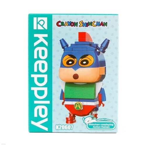 KEEPPLEY)캐릭터 블럭 짱구는 못말려 - 짱구 액션가면 시리즈