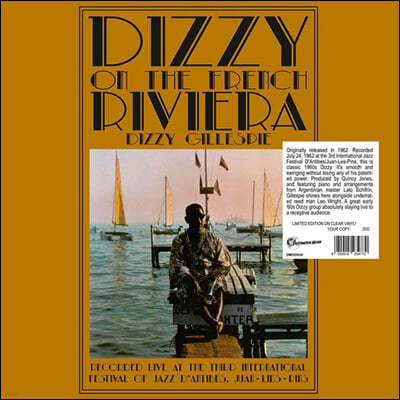 Dizzy Gillespie — Dizzy on the French Riviera 앨범 커버