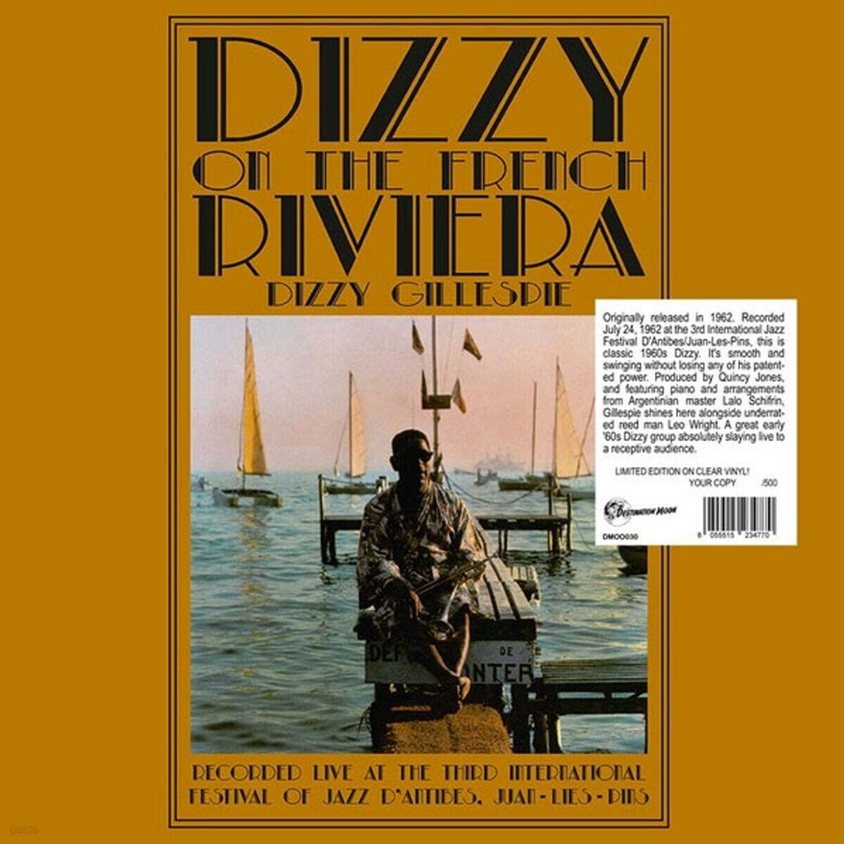 Dizzy Gillespie (디지 길레스피) - Dizzy on the French Riviera [투명 컬러 LP]