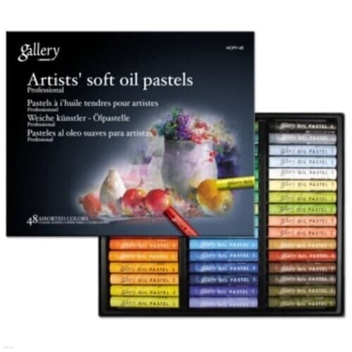 [문교]아티스트 소프트 오일 파스텔 48색(MOPV-48)