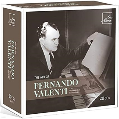 丣 ߷Ƽ - Ʈν ڵ (Art Of Fernando Valenti - The Westminster Recording) (20CD Boxset) - Fernando Valenti