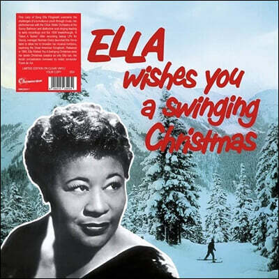 Ella Fitzgerald — Ella Wishes You a Swinging Christmas 앨범 커버