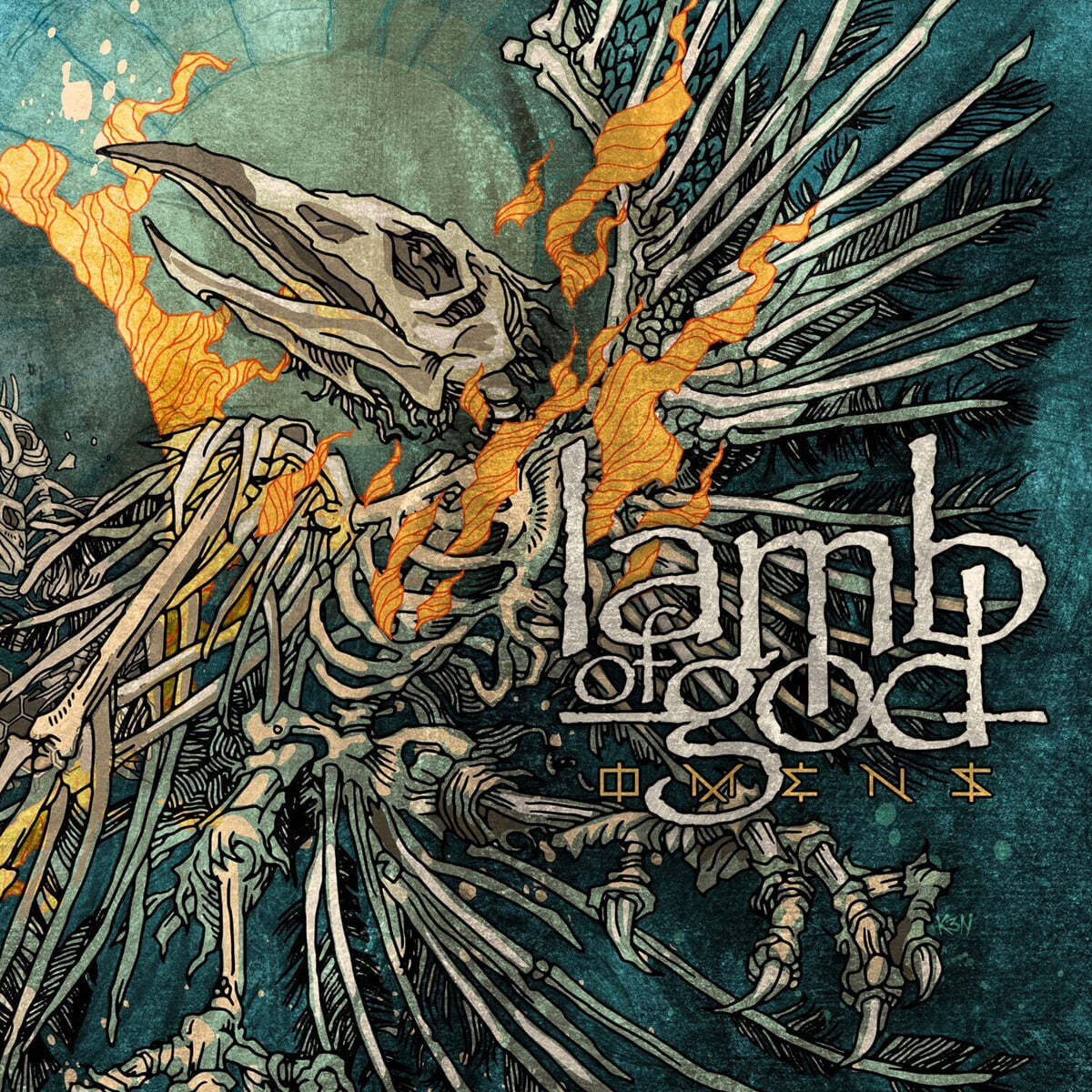 Lamb Of God (램 오브 갓) - 9집 Omens [LP]