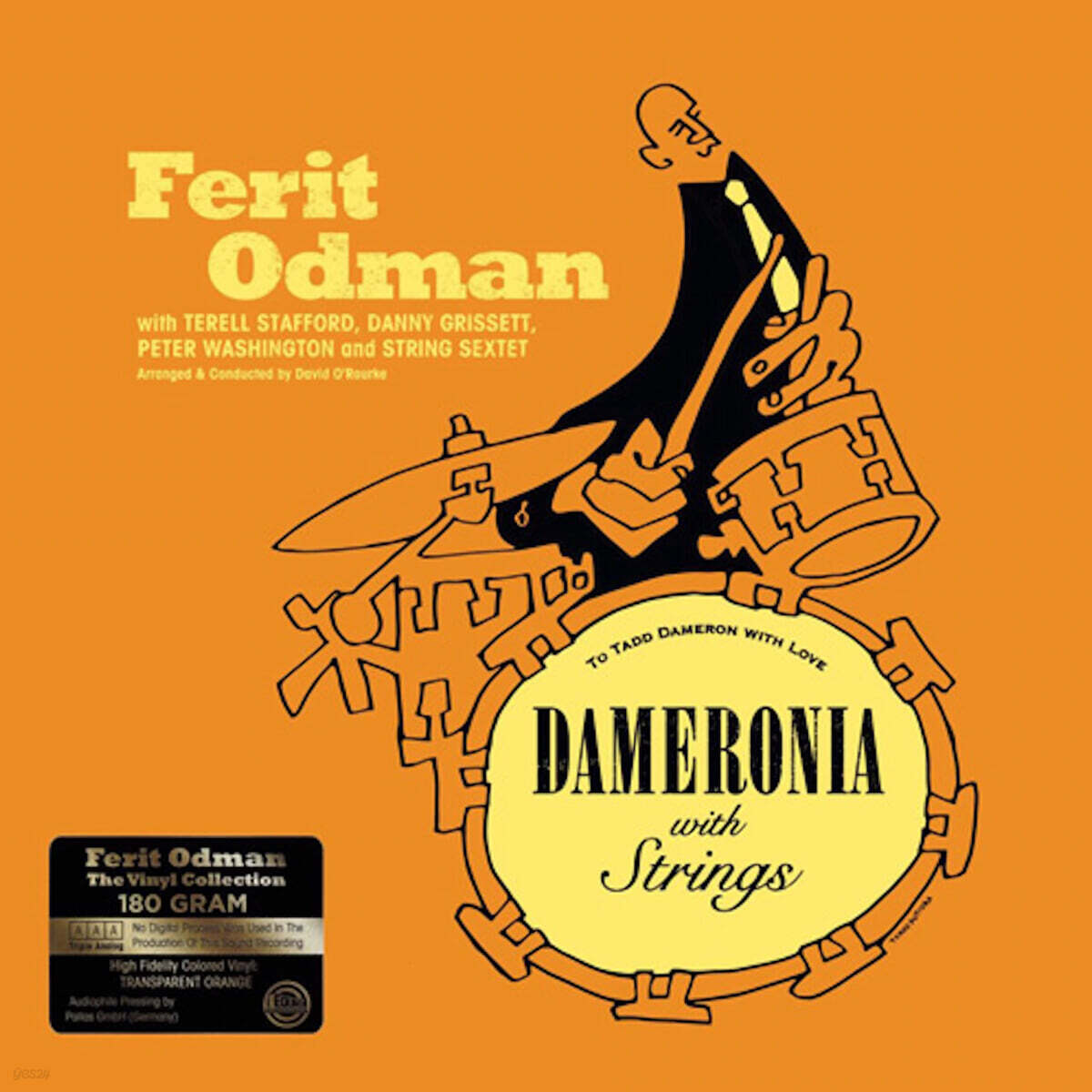 Ferit Odman (페리트 오드만) - Dameronia With Strings [투명 오렌지 컬러 LP]