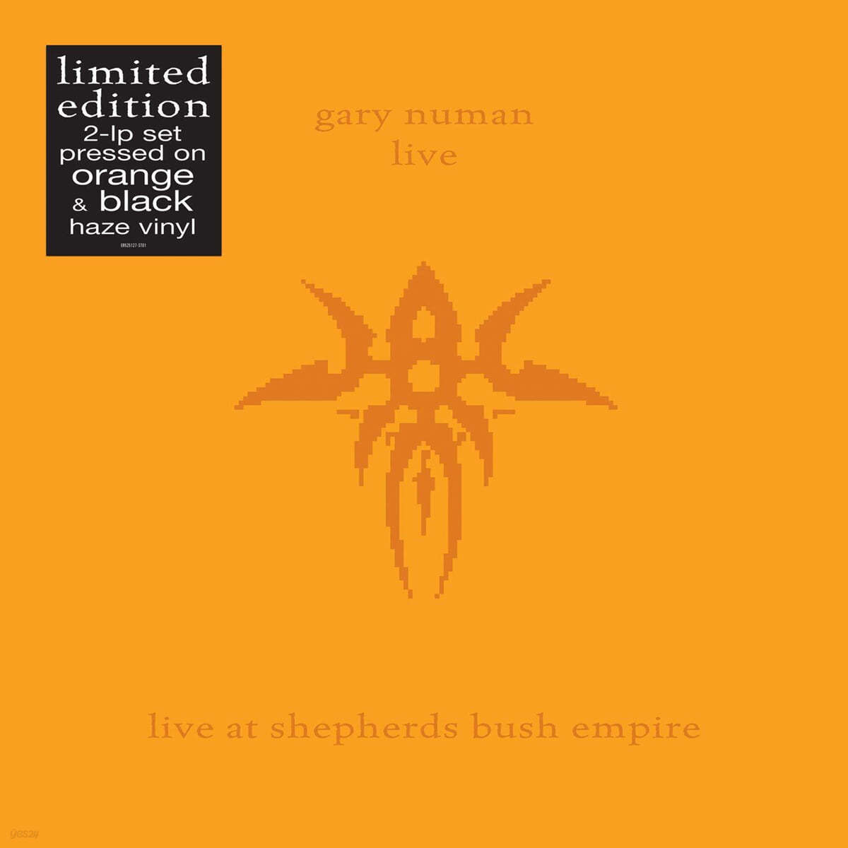 Gary Numan (개리 누만) - Live At Shepherds Bush Empire [블랙 &amp; 오렌지 컬러 2LP]