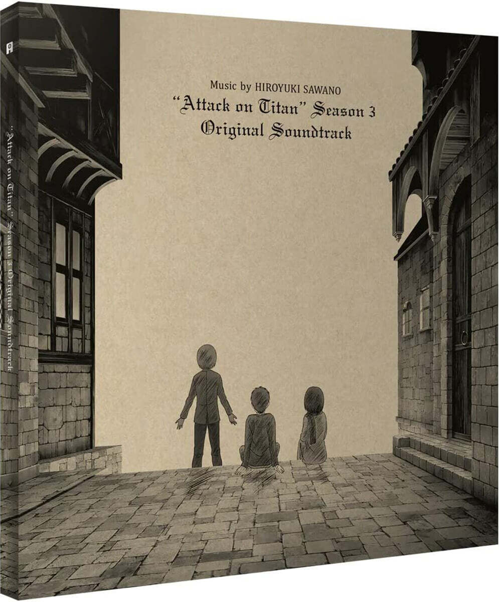 진격의 거인 시즌 3 (Attack On Titan Season 3 Original Soundtrack) [블루 앤 그린 스플래터 컬러 3LP]
