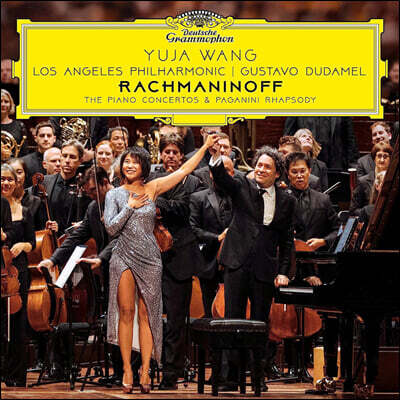 Yuja Wang — Yuja Wang 라흐마니노프: 피아노 협주곡, 파가니니 주제에 의한 랩소디 (Rachmaninoff: Piano Concertos & Paganini Rhapsody) 앨범 커버