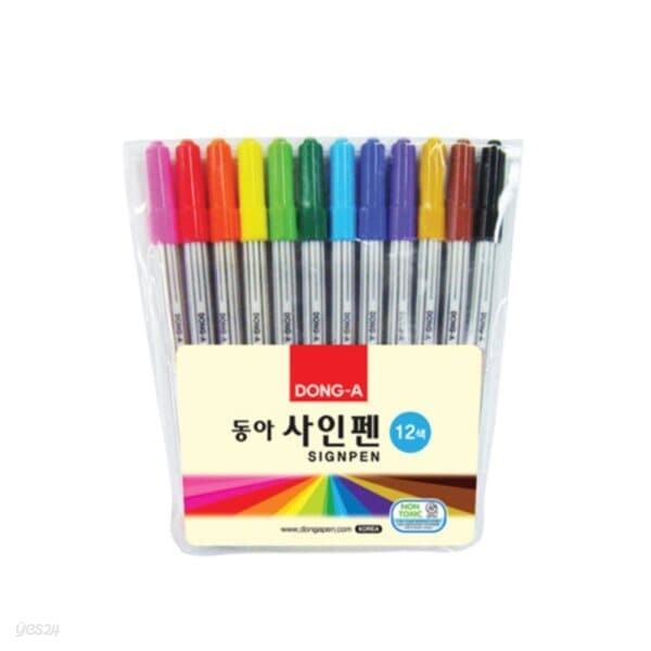 [동아] 싸인펜(12색)