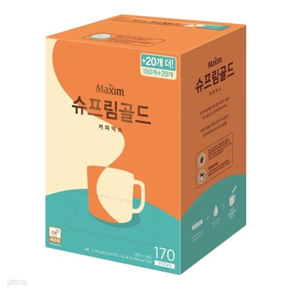 [맥심] 커피믹스 슈프림골드 (13.5gx170T(150T+20T))