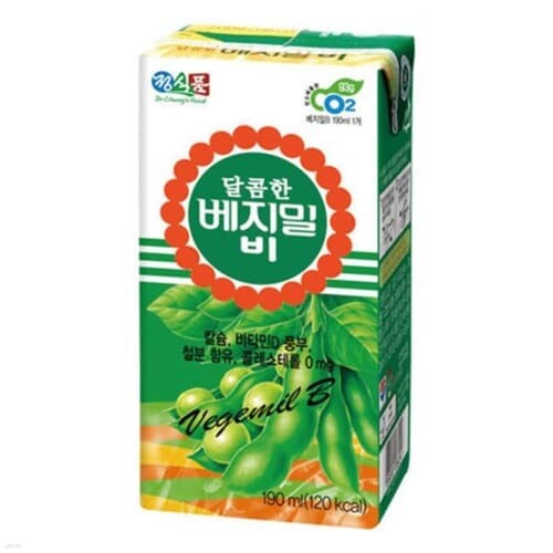 [정식품] 두유 베지밀B (190ml)
