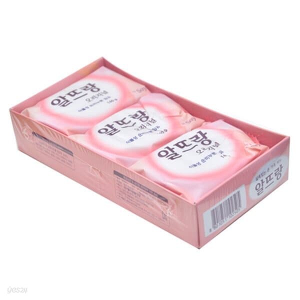 [LG생활건강] 알뜨랑 비누 핑크 3입 (140gx3입)