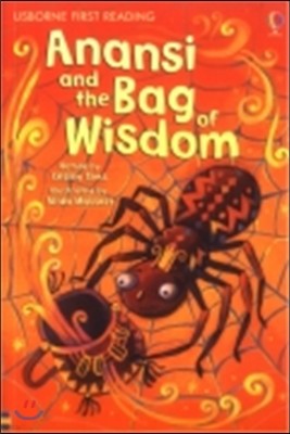 [߰-] Usborne First Reading 1-05 : Anansi and the Bag of Wisdom