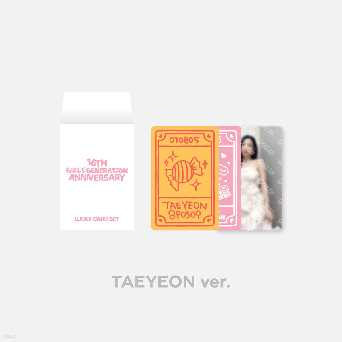 [Girls’ Generation 16th Anniversary] 16주년 럭키카드 SET [태연 ver.]