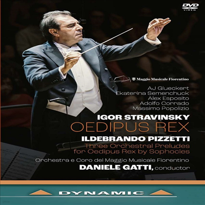 üƼ:   ɽƮ ְ & ƮŰ: ̵Ǫ  (Stravinsky: Oedipus Rex & Pizzetti: Orchestral Preludes 3 for Oedipus Rex) (DVD)(ѱڸ) (2023) - Daniele Gatti