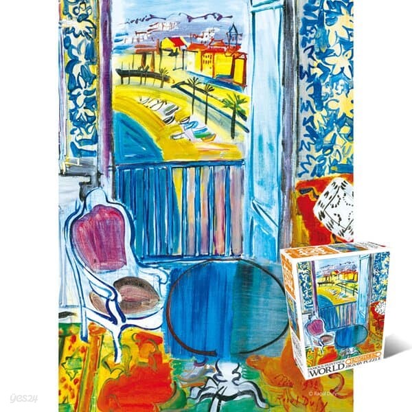 150피스퍼즐 Raoul Dufy 니스 창가의 원탁 HS202082