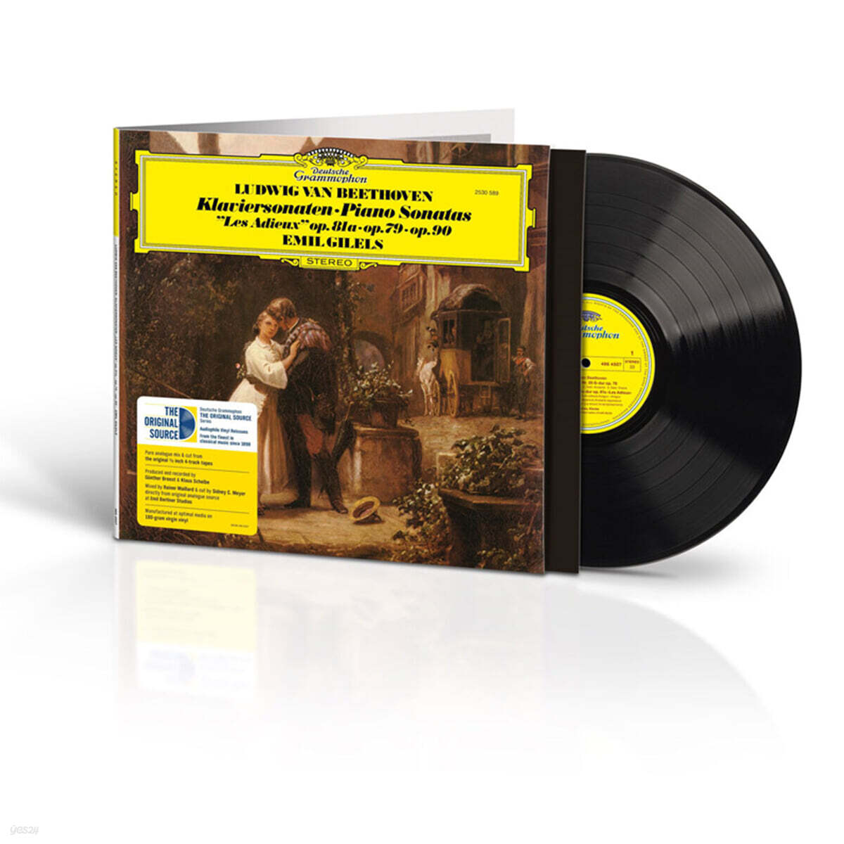 Emil Gilels 베토벤: 피아노 소나타 25, 26번 `고별` 27번 (Beethoven: Piano Sonatas Op.81a, Op.79, Op.90) [LP]