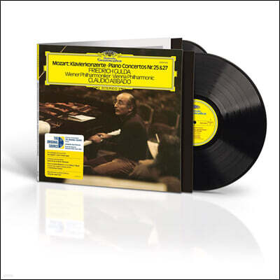 Friedrich Gulda — Friedrich Gulda 모차르트: 피아노 협주곡 25, 27번 (Mozart: Piano Concertos K.503, K.595) 앨범 커버