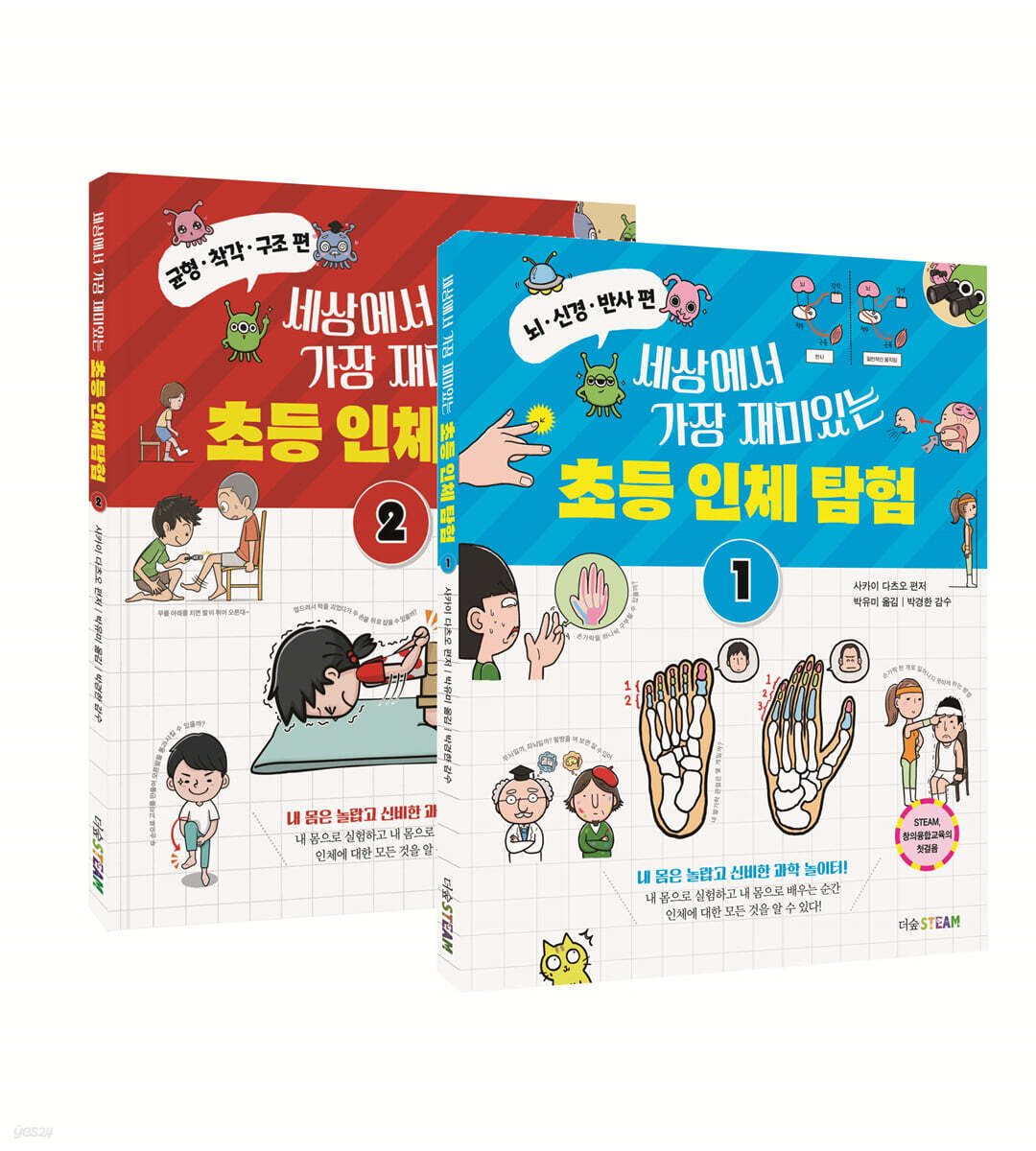 세상에서 가장 재미있는 초등 인체 탐험 세트
