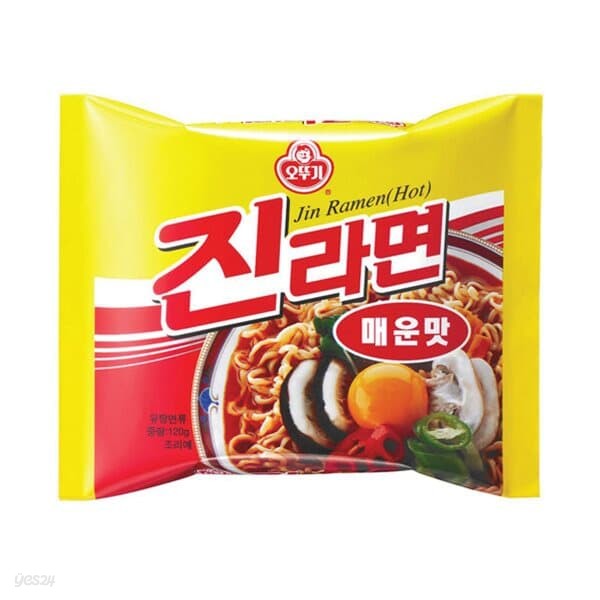 [오뚜기] 라면 진라면 매운맛 (40개입)