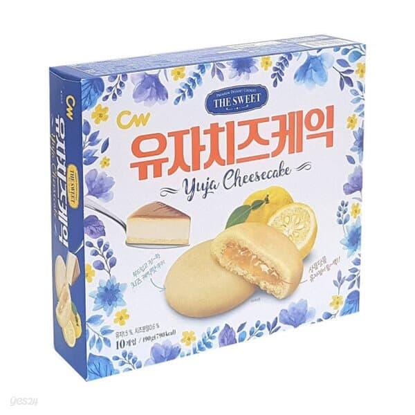 [청우] 유자치즈케익 (190g10입)