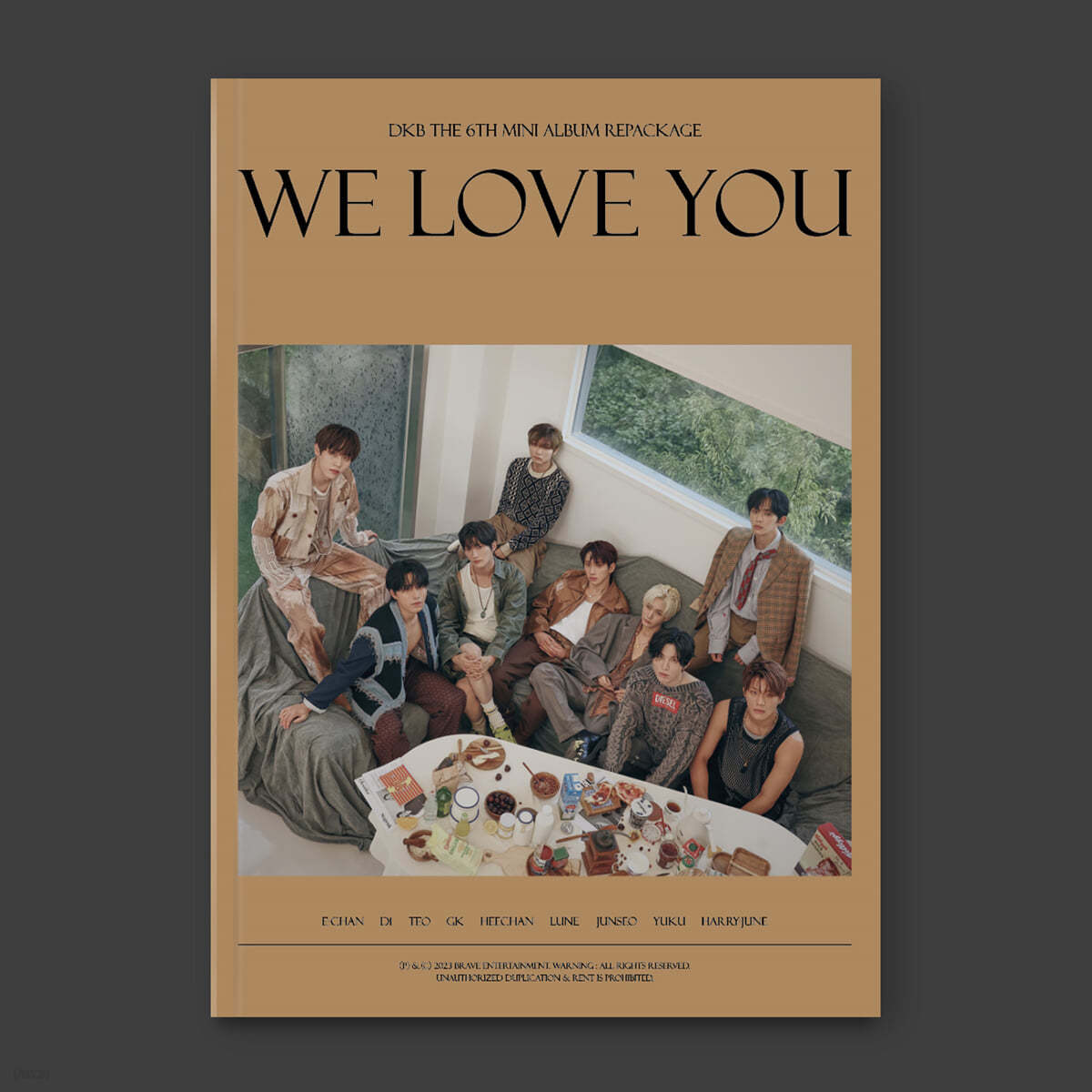 다크비 (DKB) - 미니앨범 6집 리패키지 : We Love You [Day ver.]