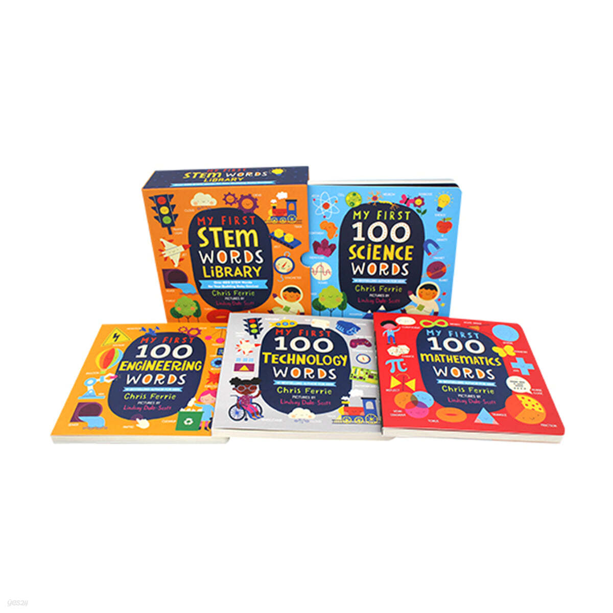 My First Stem Words Library 4 Books Set