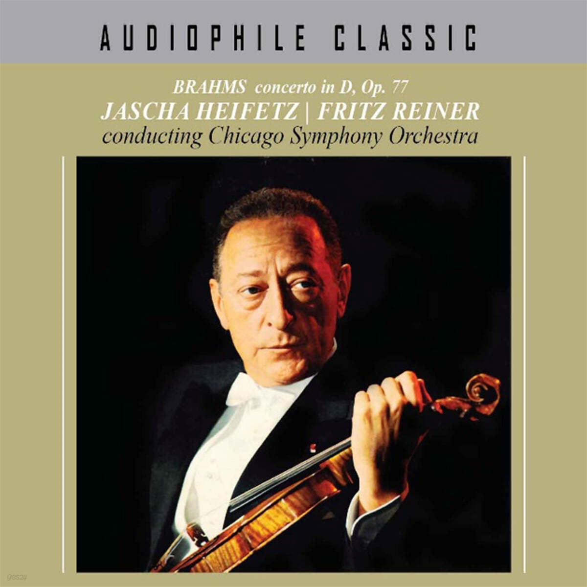 Jascha Heifetz 브람스: 바이올린 협주곡 (Brams: concerto in D, Op. 77 )