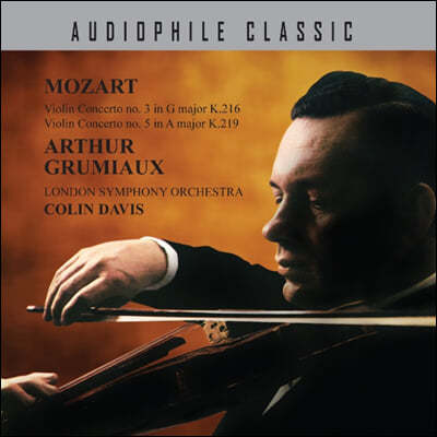 Arthur Grumiaux Ʈ: ̿ø ְ 3,5 (Mozart Violin Concerto No.3 & 5 )